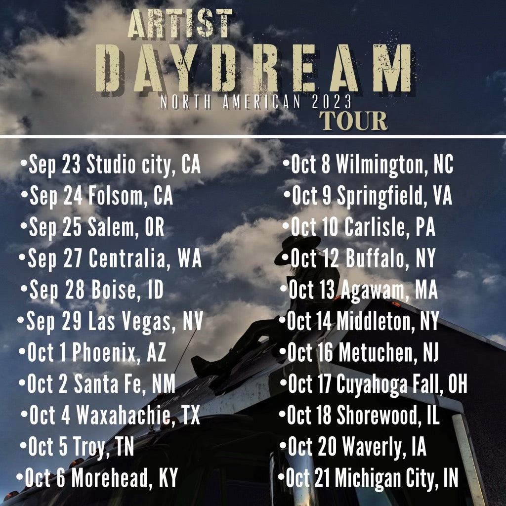 Larisa Love Artist Daydream Tour: October 8 Wilmington, NC