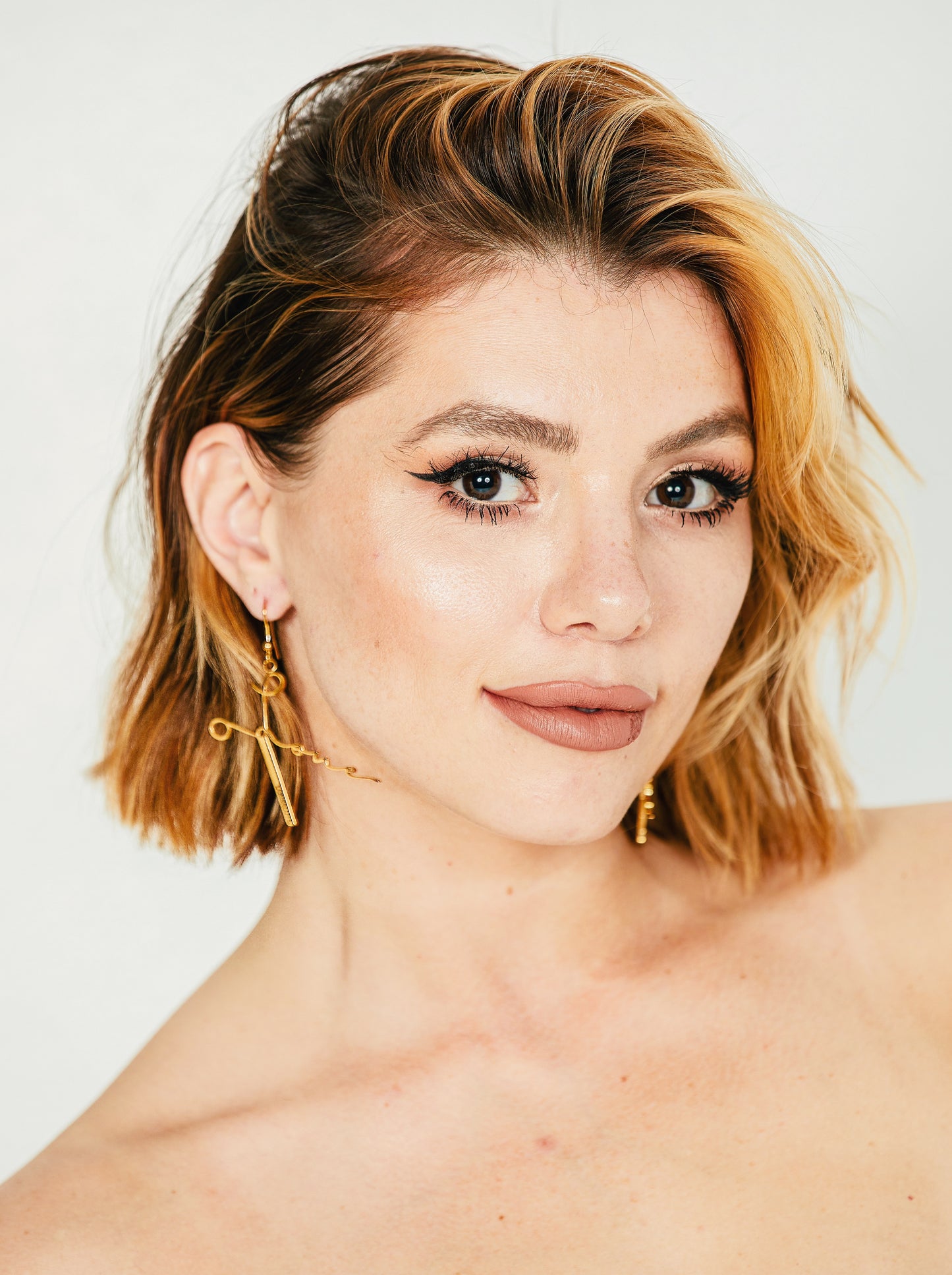 The Valor Collection: Gold Earrings