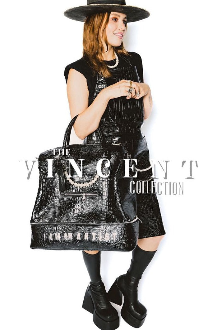 The Vincent Modern Artist Collection: “I Am An Artist” Bag & "Lens Lux" Apron