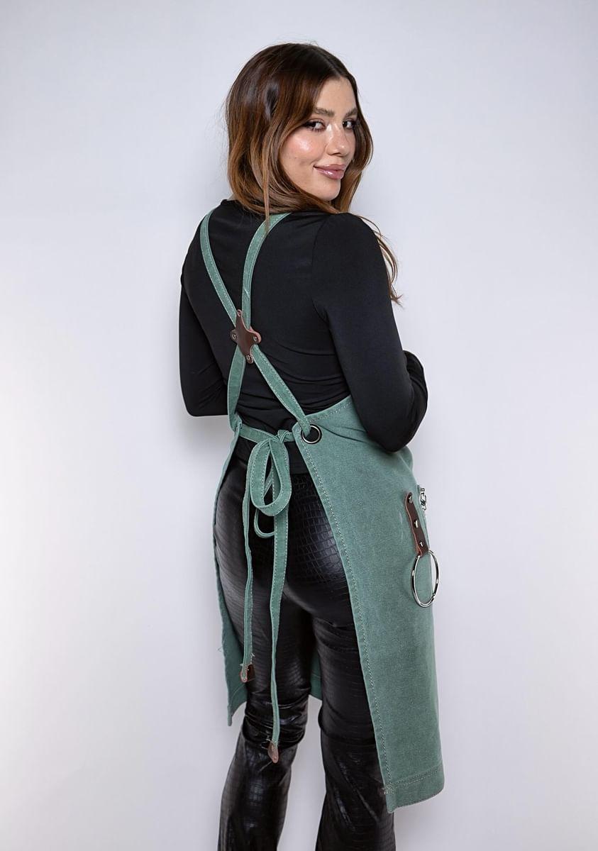 The Sage Canvas Collection Apron