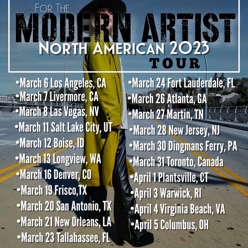 "For The Modern Artist" Tour 2023